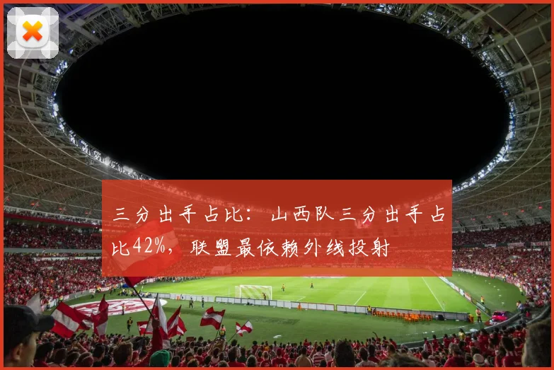 三分出手占比：山西队三分出手占比42%，联盟最依赖外线投射