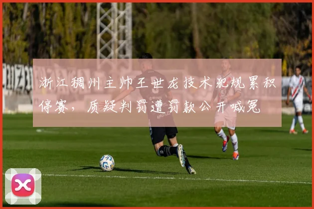 浙江稠州主帅王世龙技术犯规累积停赛，质疑判罚遭罚款公开喊冤